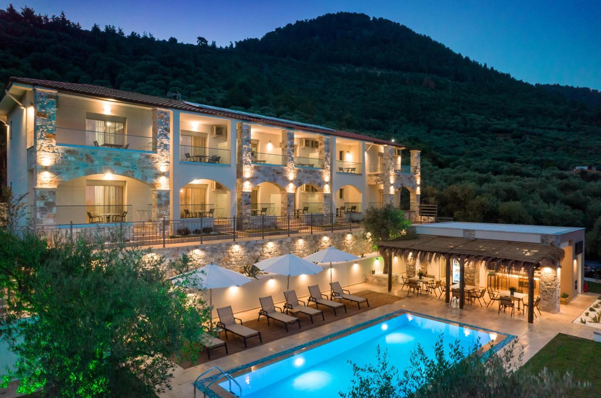 Mon Avis Boutique Hotel Chrysi Ammoudia Ngoại thất bức ảnh